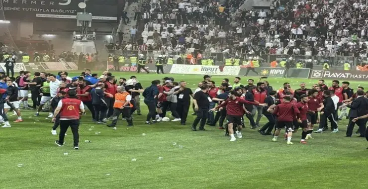 Olaylı maçta üç şüpheli gözaltına alındı