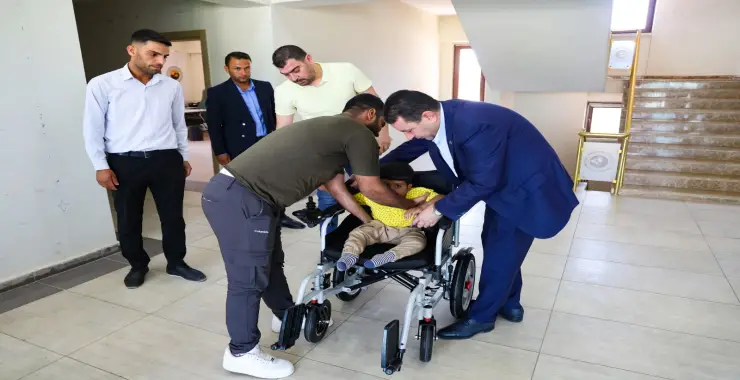 BAŞKAN ÖZYAVUZ’DAN KÜÇÜK UMUT’A ANLAMLI DESTEK