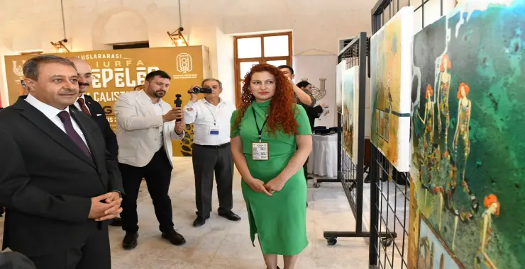 RESİM SANATÇILARI, TAŞ TEPELERİ SANATLARIYLA YANSITTI