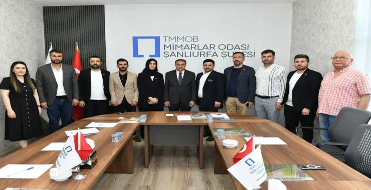 VALİ ŞILDAK, ZİRAAT ODASI VE MİMARLAR ODASINI ZİYARET ETTİ