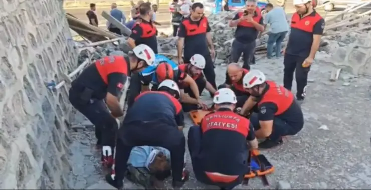 Şanlıurfa’da göçük: 4 Yaralı