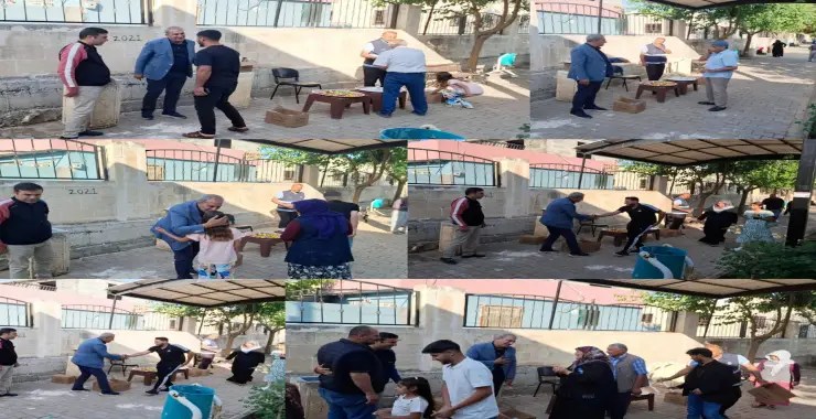Paydaş Bayram Sabahı Mezarlıkta Vatandaşlarla Buluştu