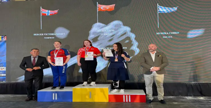 Avrupa Bilek Güreşi Şampiyonası’nda 14 Madalya!
