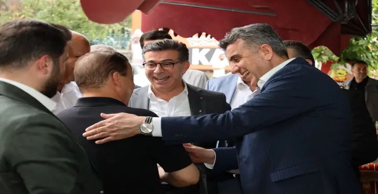 BAŞKAN GÜNBEGİ, HİLVAN VE SİVEREK İLÇELERİNİ ZİYARET ETTİ