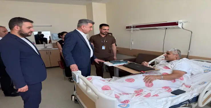 Günbegi’den Hastalara Moral Ziyareti