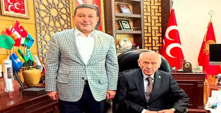 BAŞKAN ÖZYAVUZ’DAN DEVLET BAHÇELİ’YE ZİYARET