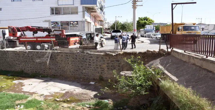 Korçik Deresi’nde Temizlik Çalışmaları Başladı