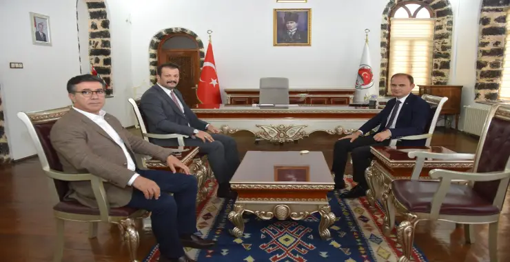 Başkan Bucak’tan Kaymakam Sak’a ziyaret