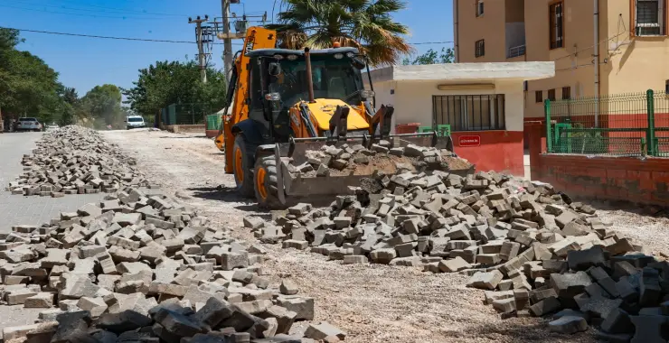 HARRAN’DA ÜST YAPI ÇALIŞMALARI DEVAM EDİYOR 