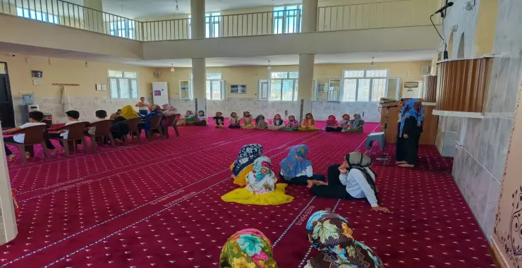 SURUÇ’TA YAZ KUR’AN KURSU COŞKUYLA BAŞLADI