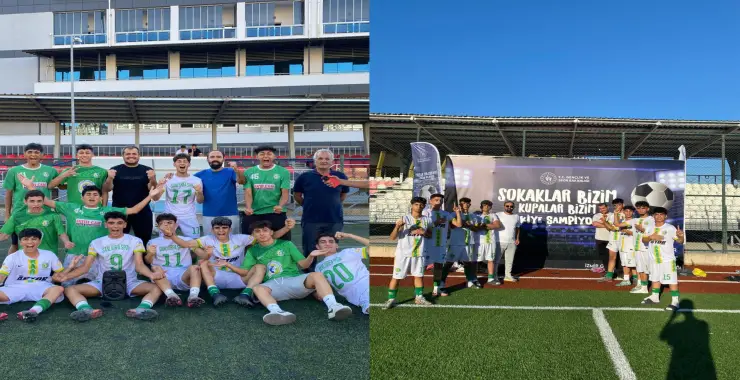 Şanlıurfaspor’un U16 takımı, Türkiye 3’üncüsü oldu