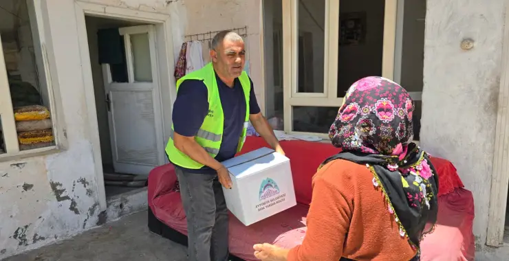 Eyyübiye’de 2 Bin Haneye Gıda Desteği