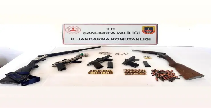 JANDARMA’DAN 4 İLÇEDE SİLAH OPERASYONU