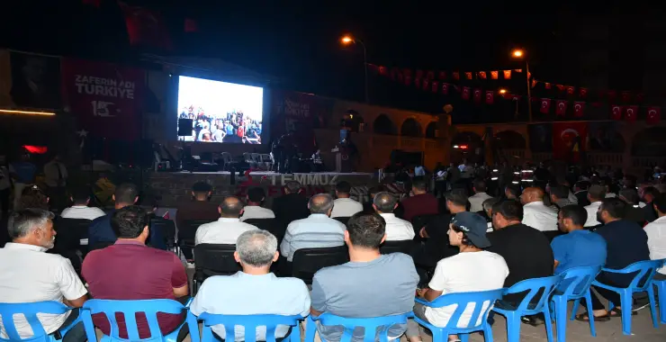 SİVEREK’TE 15 TEMMUZ COŞKUSU