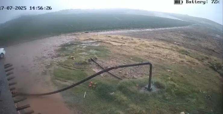 Viranşehir’de Sağanak Yağış ve Fırtına