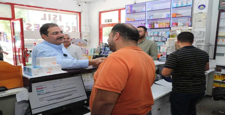 BAŞKAN CANPOLAT, VATANDAŞLA BULUŞTU