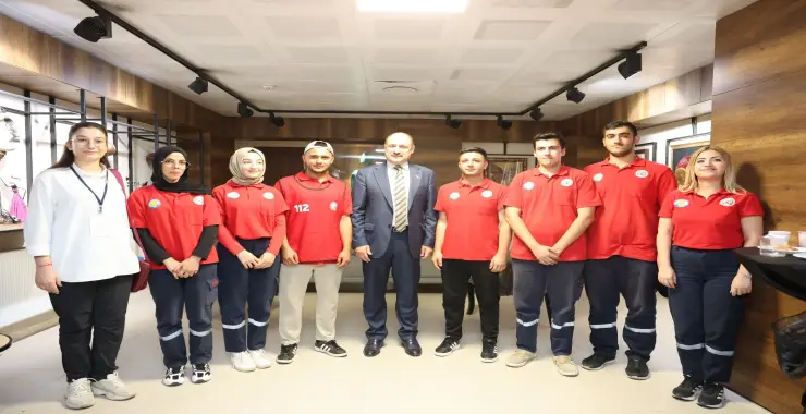 GÜLPINAR, “AFETLERLE MÜCADELE ORTAK BİR İNSANLIK MESELESİDİR”