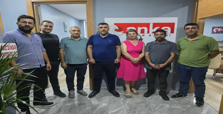 GGC’den ANKA Haber Ajansı’na hayırlı olsun ziyareti