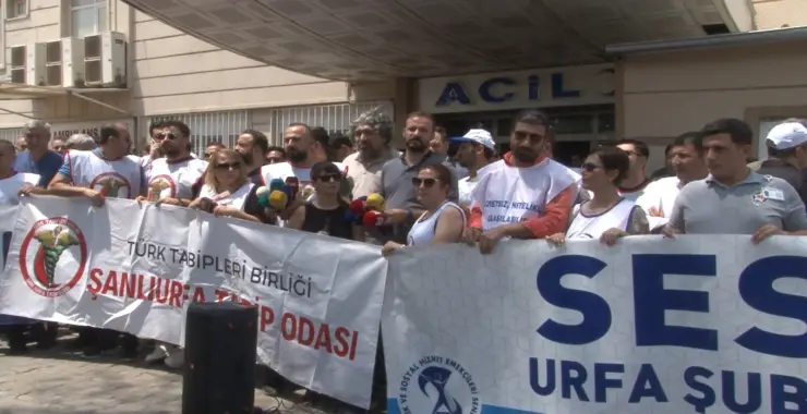 SAĞLIKTA ŞİDDET SON VERİLSİN 