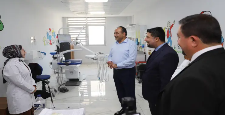YÖNETİCİLERDEN URFA’DAKİ HASTANELERDE DENETİM