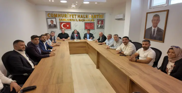 CHP’Lİ HEYET ŞANLIURFA’DA