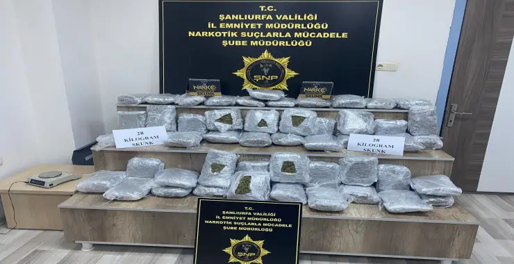 SİVEREK’TE SENTETİK UYUŞTURUCU MADDE ELE GE GEÇİRİLDİ
