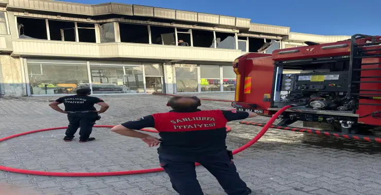 Tekstil Atölyesinde Yangın 