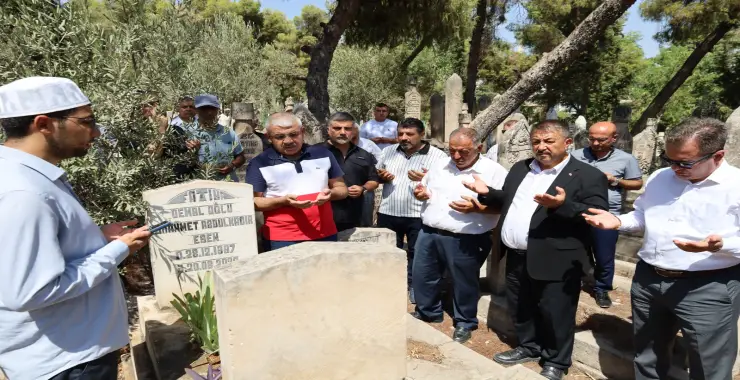 İHA Muhabiri Muhammet Abdülkadir Esen mezarı başında anıldı