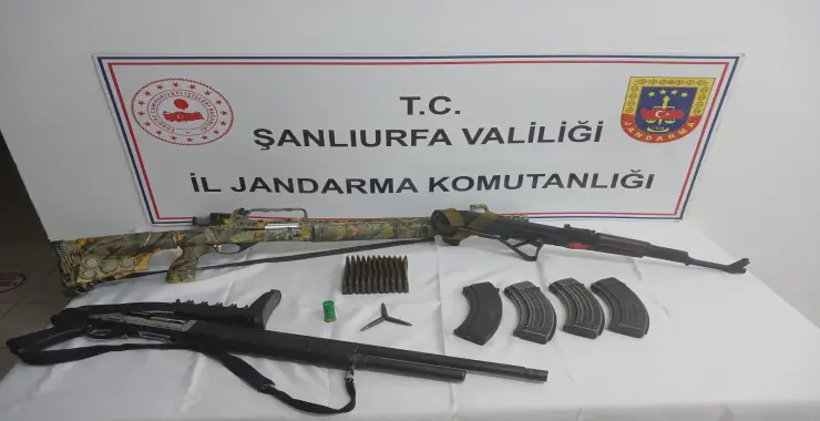 JANDARMA’DAN RUHSATSIZ SİLAH OPERASYONU