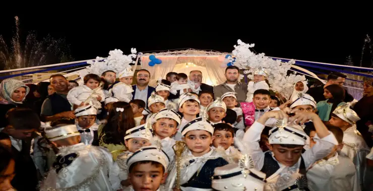 BÜYÜKŞEHİR’DEN TOPLU SÜNNET ŞÖLENİ
