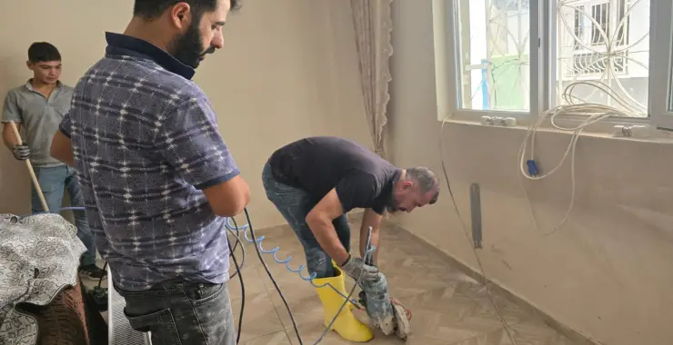 Eyyübiye’de İhtiyaç Sahibi Aileler Doğalgaza Kavuşuyor