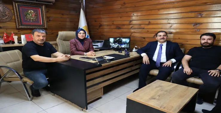Yazmacı’dan Muhtar Karadaş’a ziyaret