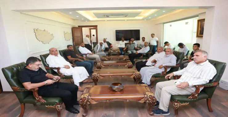 BAŞKAN ÖZYAVUZ: KAPILARIMIZ HALKIMIZ İÇİN HER DAİM AÇIKTIR 