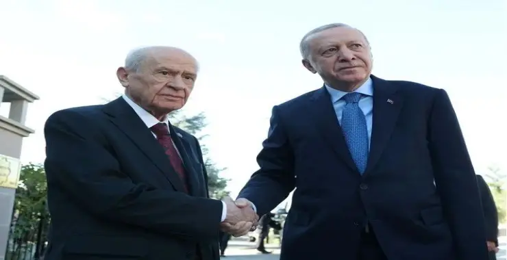Erdoğan ve Bahçeli görüştü