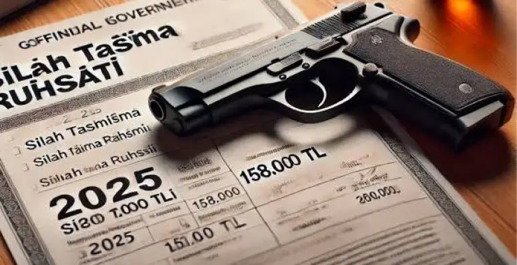 Silah ruhsatı 158 bin lira oldu