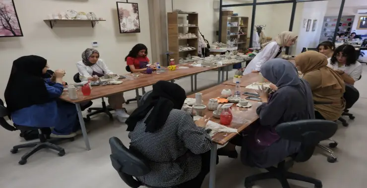 ŞANLIURFALI KADINLARIN ESERLERİ GÖRENLERİ BÜYÜLÜYOR