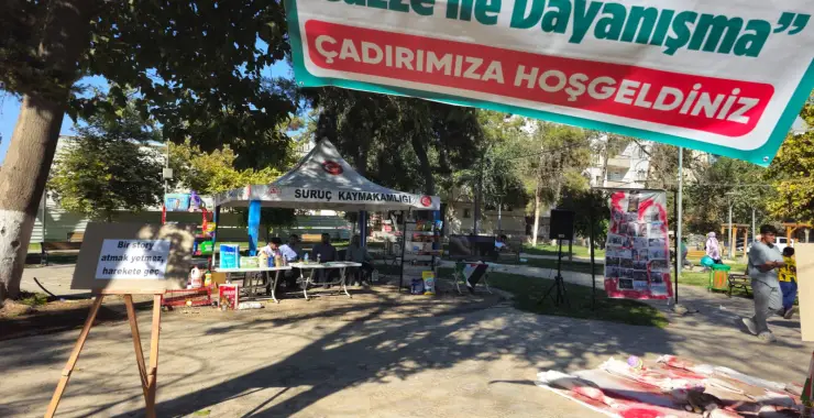 MEVLİD-İ NEBİ HAFTASI’NDA FİLİSTİN’E DESTEK