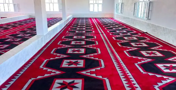 Cami ve Taziye Evlerine Halı Desteği
