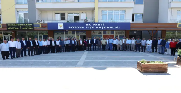 AK Parti İl Başkanı Günbegi, Bozova’yı Ziyaret Etti