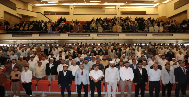 URFA’DA ‘’PEYGAMBERİMİZ VE AİLE AHLAKI’’ KONULU KONFERANS