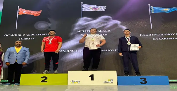 MİLLİ SPORCUSU OCAKOĞLU, DÜNYA İKİNCİSİ OLDU