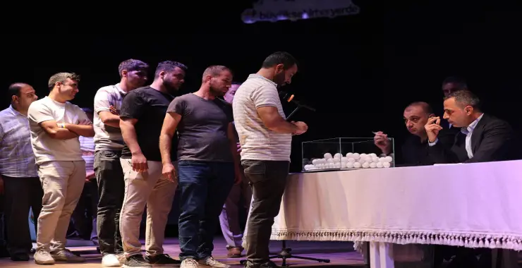 BÜYÜKŞEHİR BELEDİYESİ, 100 ŞOFÖR ALIMINI KURA İLE GERÇEKLEŞTİRDİ
