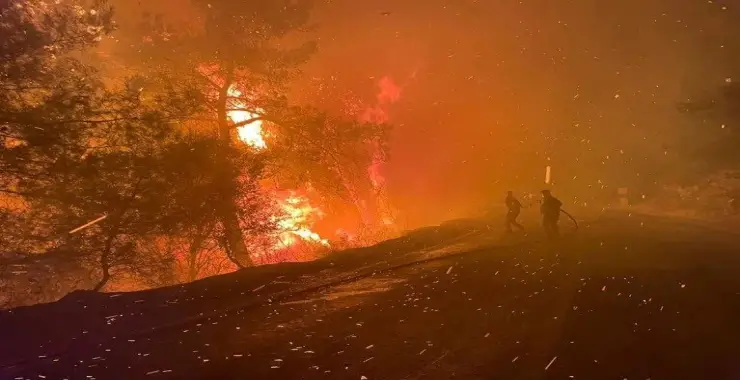 Antalya, Muğla ve Aydın’da orman yangınları