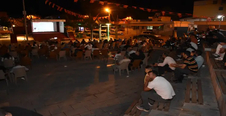 Hilvan’da Açık Hava Sinema Günleri Başladı