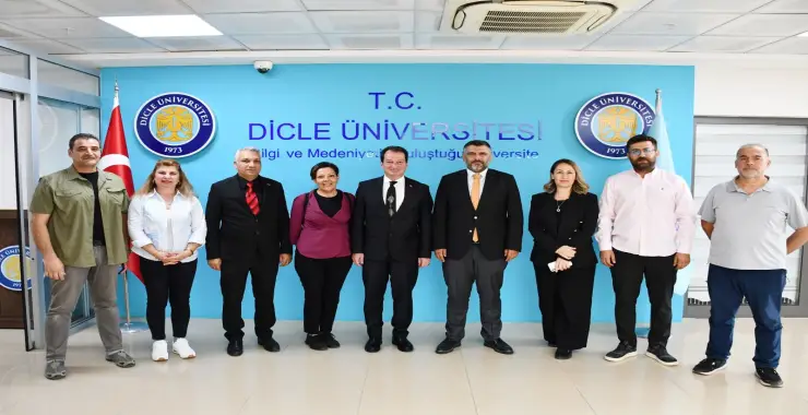 GGC Yönetim Kurulu’ndan Dicle Üniversitesi Rektörü’ne Ziyaret