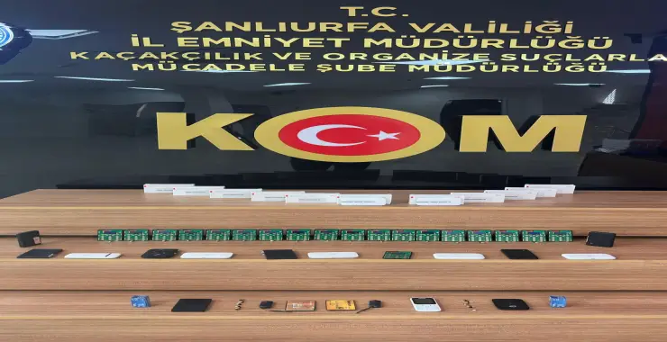 URFA EMNİYETİNDE BAŞARILI OPERASYON: KOPYA DÜZENEĞİ ELE GEÇİRİLDİ