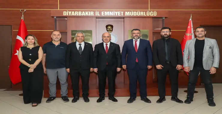 GGC’den Diyarbakır Emniyet Müdürü’ne ziyaret 