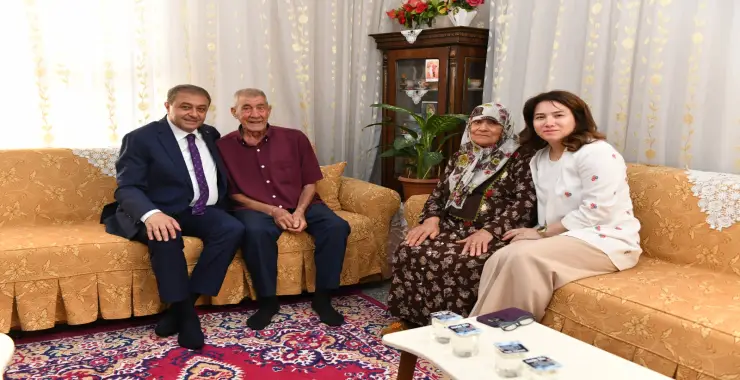 ŞILDAK ÇİFTİNDEN AİLE ZİYARETLERİ