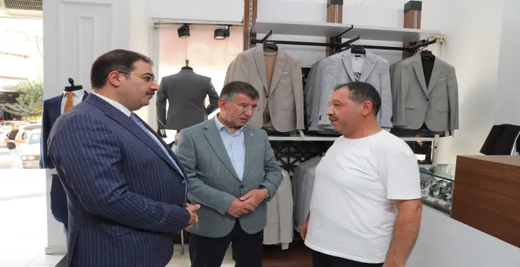 BAŞKAN CANPOLAT, VATANDAŞLARLA BULUŞTU