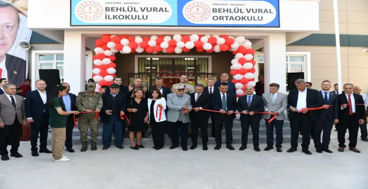 BEHLÜL VURAL İLK VE ORTAOKULU EĞİTİME AÇILDI
